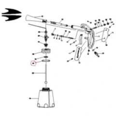 TORNADOR O-Ring für den Flüssigkeitsbehälter