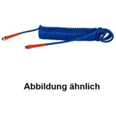 Spiralschlauch PU 12X8 7.5 M ohne Kupplung und Nippel