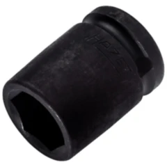 Hazet 6-Kant Kraft-Stecknuss 1/2 Zoll, 19 mm Länge für Schlagschrauber