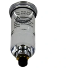 Ersatzglas für Filter mit Handablass DN 6