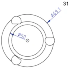 Anschlussdeckel für Bremsenfüll- und Entlüftergeräte 6572796