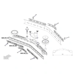 LEISTE SAUGLIPPE vorne außen Rex 510