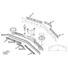 Leiste Sauglippe für JMP REX 510
