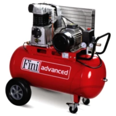 PORTABLER KOLBENKOMPRSSOR STUERMER FINI 510L/90L/10BAR