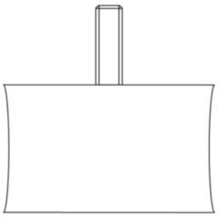 Schwingmetall-Lager für stehende Druckbehälter 3 Stück