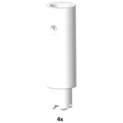 Tragteller Adapter 140 mm für Nussbaum 4 Stück