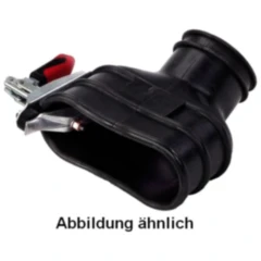 Abgastülle NW 100 Oval 210X75 mm für Sportauspuffanlagen