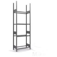 Reifenregal 4 Ebenen verzinkt