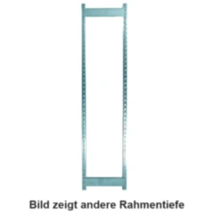 Regalrahmen verzinkt 2200x400 für Motorradzubehör