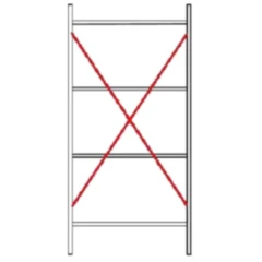 Kreuzverband für Motorräder 1000 mm VOGELSANG