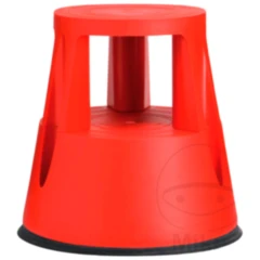 Rollhocker Step Kunststoff für Motorradzubehör rot