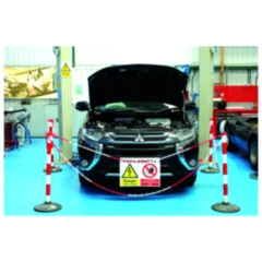 Absperrung Kit HV 4 PF und 25M Kette