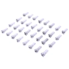 Speichennippel Satz vorne Inhalt 32 Stück Alu silber passend für: Honda CRF, CR