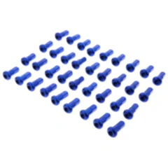 Speichennippel Satz hinten Inhalt 36 Alu blau passend für: KTM SX, EXC