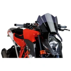 Puig Sportscheibe New Generation für Nakedbike dunkel