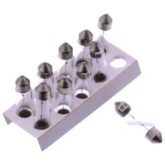 BULB 6V 5W SV 8.5-8 JMP 10 PCS für Motorräder