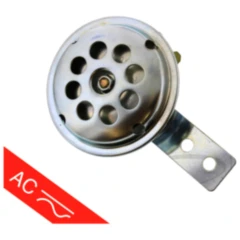 Hupe für 12V AC JMP silber 70 mm