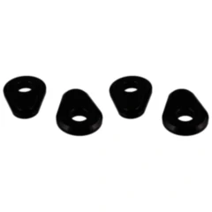 Blinkeraufnahme Aluminium JMP 38.2X26.2 mm schwarz