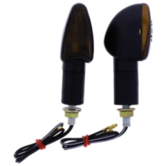 Blinker schwarz, lang mit Rauchglas für Triumph 2