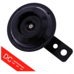 Hupe 12V DC JMP schwarz 69 mm passend für: Baotian BT49QT - 7A1, BT49QT - 10, BT49QT - 12A1