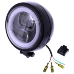 Scheinwerfer LED 4 3/4 Daytona schwarz