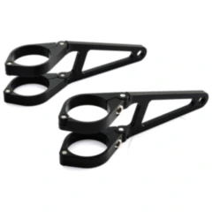 Lampenhalter 41 mm Aluminium schwarz