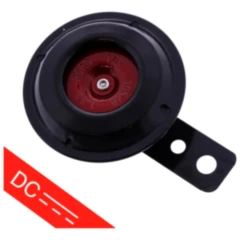 Hupe 12V DC JMP rot 71 mm passend für: Baotian BT49QT - 7A1, BT49QT - 10, BT49QT - 12A1