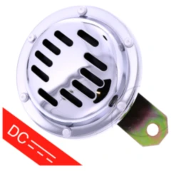Hupe 12V 100mm chrom für Motorräder