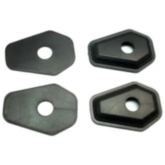 Blinkeraufnahme Adapterplatte schwarz für Miniblinker