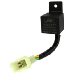 Blinkrelais elektrisch JMP 12V 4 polig universal passend für: Honda CB, CBF, NC