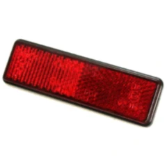 Rückstrahler eckig JMP rot für Motorräder