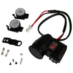 Zigarettenanzünder mit USB-Anschluss und Schalter