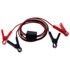 Baas Motorrad Starthilfekabel mit Schutzschaltung 1,6m für Motorräder bis 1400 ccm