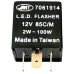 Blinkrelais elektrisch JMP 12V 3 polig für Motorräder