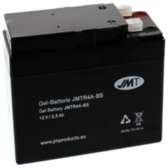 Batterie Motorrad YTR4A - BS Gel JMT Alternative: 7073737 passend für: Honda SZX, SJ, SFX