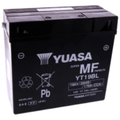 Batterie Motorrad YT19BL wet Yuasa EXIDE 2655 4644 passend für: BMW R, K