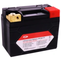 Batterie Motorrad JMTX5L - FP JMT Lithium - Ionen mit Anzeige passend für: Peugeot Speedfight, Ludix, Vivacity