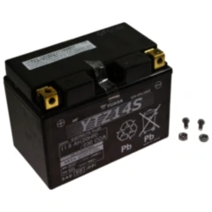 Batterie Motorrad YTZ14S wet Yuasa Alternative: 7074032 passend für: Honda VT, NC, CB