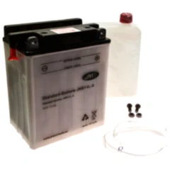 JMT Hochleistungs-Motorradbatterie YB14L-A inklusive Säurepack