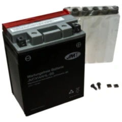 Batterie Motorrad YTX14AHL - BS JMT passend für: Kawasaki GPZ, KLR, Z, Honda CX, CB, GL, FT