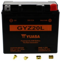 Batterie Motorrad GYZ20L wet Yuasa passend für: CAN - AM Outlander, Renegade, Commander