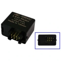 Blinkrelais elektrisch JMP 12V 7 polig passend für: Suzuki AN, GZ, UH