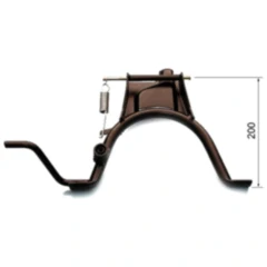 Hauptständer schwarz passend für: Yamaha CW, MBK CW