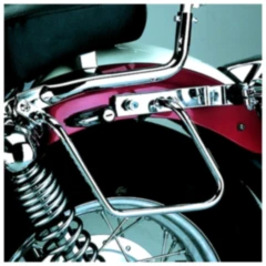 Packtaschenbügel hinten chrom für Motorräder