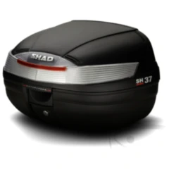 Topcase schwarz 37 Liter Shad SH37 mit Trägerplatte passend für: Honda CB, CBR, CBF