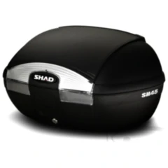Topcase schwarz 45 Liter Shad SH45 mit Trägerplatte passend für: Honda CB, CBR, CBF