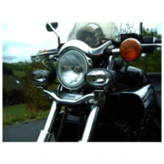 Lampenhalter für Zusatzscheinwerfer - Chrom