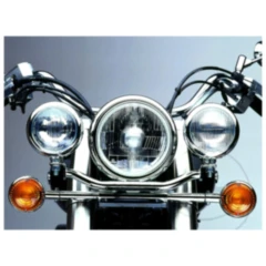 Lampenhalter für Zusatzscheinwerfer - chrom