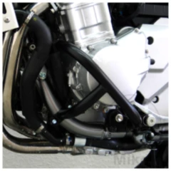 Schutzbügel für Motorräder vorne schwarz