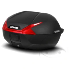 Topcase schwarz 47L Shad SH47 mit Trägerplatte passend für: Honda CB, CBR, CBF 7111858